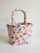 Muślin w kwiaty 0,5mb tkanina sukienkowa na sukienkę bluzkę  lato wiosnę