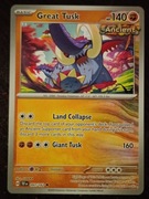 Great Tusk 097/162 Karta POKEMON TCG Scarlet & Violet Prismatic evolutions