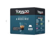 100 kapsułek kawy Caffè Toraldo, kompatybilnych z systemem A Modo Mio