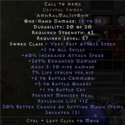 Diablo 2 Rotw cta 6/5/1 call to arms nonladder PC