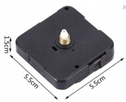 Mechanizm do zegara kwarcowego ściennego cichy