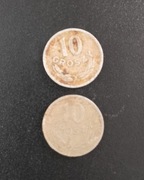 PRL. 10. Groszy. Zestaw. 1961 1962