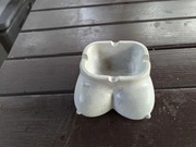 Betonowa popielnica popielniczka donica unikat ozdoba design