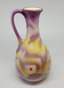 Wazon Flakon ceramika Art Deco Austria ręcznie malowany unikat