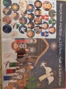 Plansza z naklejkami roraty