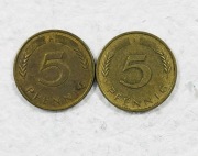 Moneta 5 PFENNIG 1981