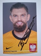 Bartomiej Drągowski autograf POLSKA 
