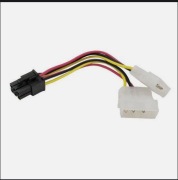 Kabel zasilający Gigabyte 2x MOLEX 4 PIN - 1 PCle 6 PIN