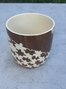 Doniczka ceramiczna ręcznie robiona