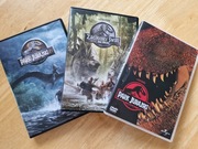 Zestaw DVD 3 plyty Jurassic
