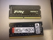 Pamięć ram ddr4 so-dimm 16gb 2x8gb Kingston Fury Impact 3200MHz CL20