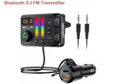 Samochodowy nadajnik FM LENCENT Bluetooth 5.3,szybka ład, radio Bluetooth