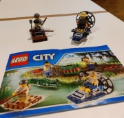 Lego City 60066 patrol bagienny