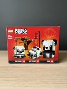 Klocki LEGO BrickHeadz - Pandy na Chiński Nowy Rok - 40466