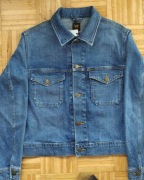 Męska Kurtka Jeansowa Lee 70S Rider Jacket Blue Mid Used L88VIAC20 M