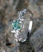 Pierścionek srebrny 925