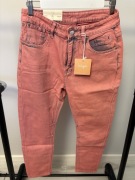 Dekatyzowane spodnie Wiya NOWE r. s