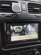 Sony xav ax100 2din CarPlay kamera 4x55/ subwoofer 