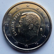 HISZPANIA 2023 2 EURO OBIEGOWE  MENNICZE !!!!!!!!!!!!!