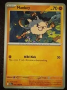Mankey 090/182 Karta POKEMON TCG Scarlet & Violet Destined rivals