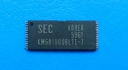 KM681000BLTI-7 1Mbit  TSOP-32 70ns L-pwr CMOS Static RAM SAMSUNG 