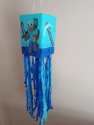 Zestaw piniata+kij  jak Minecraft Stive