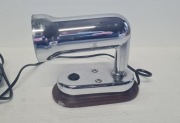 Stara Chromowana Lampa Art Deco Sprawna PRL vintage