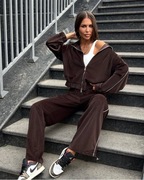 dres welurowy damski