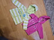 Paka ubrań 74 i 80 dla dziewczynki + gratisy