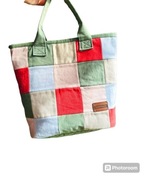 jeansowa torebka handbag ramię do ręki patchwork patchworkowa kratka torba