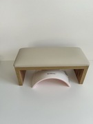 Podpórka poduszka pod dłoń do manicure | ekoskóra | miejsce na lampę UV