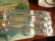 uchwyty meblowe chrom stal połysk 34,4cm, kpl. 4szt. NOWE