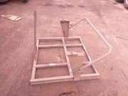 Kosz naczepowy na jedno koło 