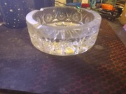 Duża16x6 Kryształowa Popielniczka