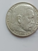 2 marki 1939 Hindenbug srebro