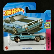 DMC DELOREAN niebieski 2023 HOT WHEELS HKG84
