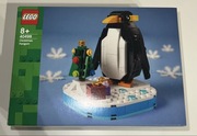 LEGO 40498 Okolicznościowe - Bożonarodzeniowy pingwin