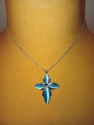 Naszyjnik Bijou Brigitte łańcuszek z zawieszką