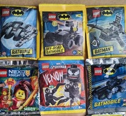 Zestaw 6 nowych klocków i figurek LEGO City, Batman, Marvel  