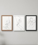 Komplet plakatów do pokoju dziecięcego A4 3 sztuki