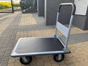 Wózek transportowy magazynowy platformowy 350kg Drel Pompowane koła