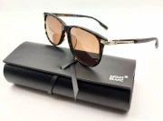 MONTBLANC__okulary przeciwsłoneczne męskie / szylkretowe havana metal