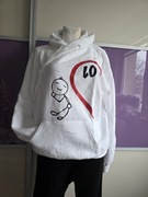 Bluzy z napisem Love  -Fruit of the Loom