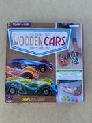 Samochody drewniane do malowania