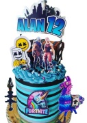 Dekoracje na tort Fortnite