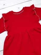 Nowa sukienka świąteczna czerwona 92/98 falbanki