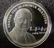 moneta 10 zł Ag Smoleńsk-pamięci ofiar Skrzypek