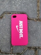 Etui obudowa Iphone Nike Graphic Soft Case różowa
