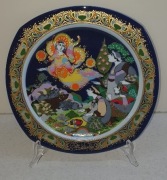 Rosenthal Björn Wiinblad świąteczny talerz 1991