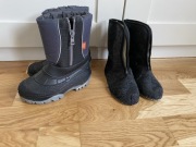 Śniegowce Demar r. 26/27 bardzo ciepłe wełna